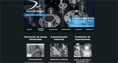 Desktop Screenshot of delta-manufacturing.com